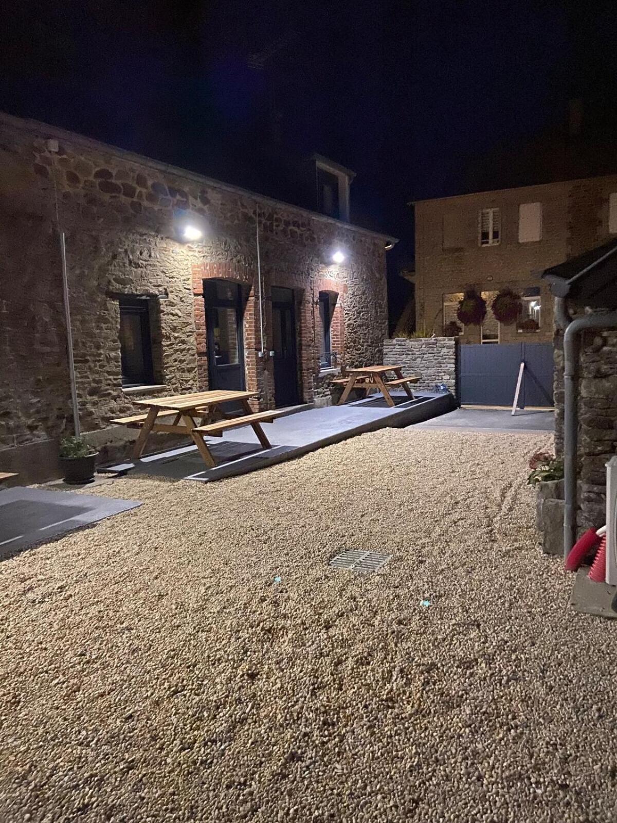 Gites Le Mont Desclos Saint Michel Beauvoir Szoba fotó