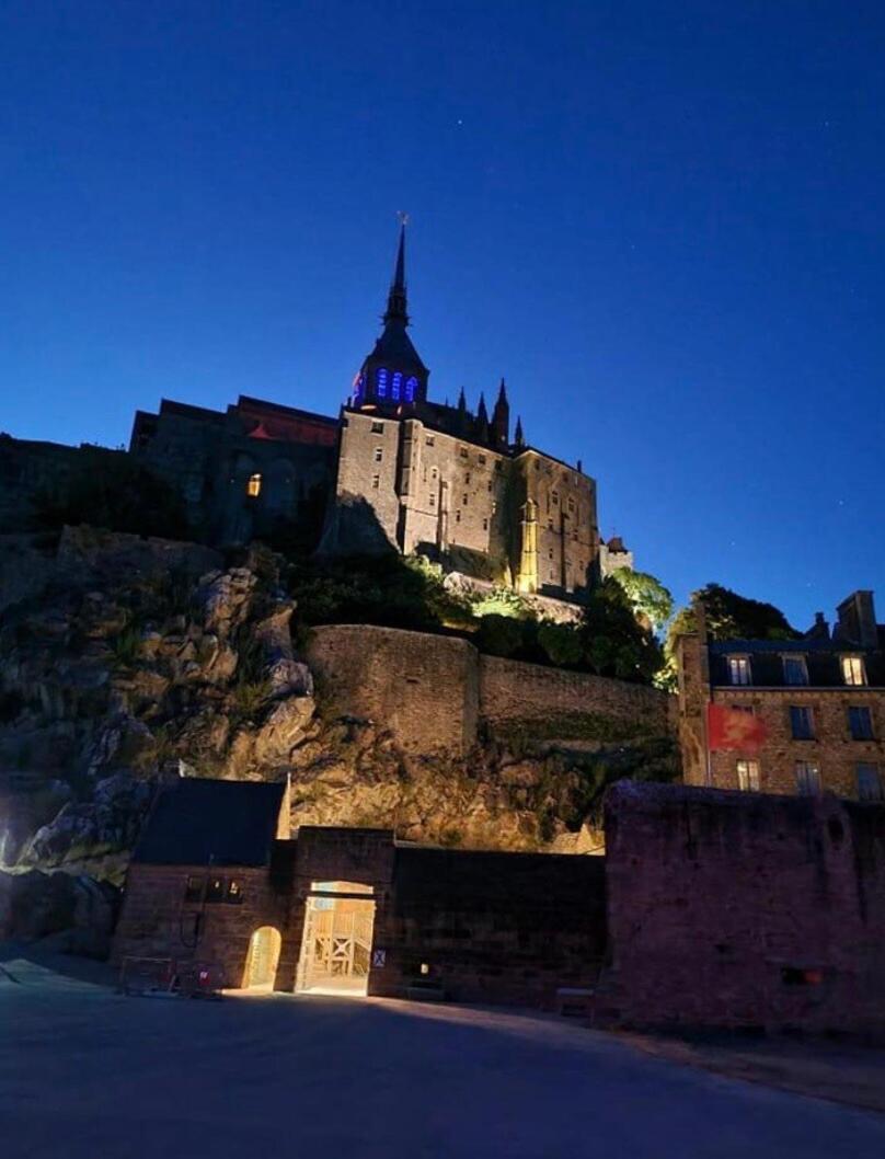 Gites Le Mont Desclos Saint Michel Beauvoir Szoba fotó