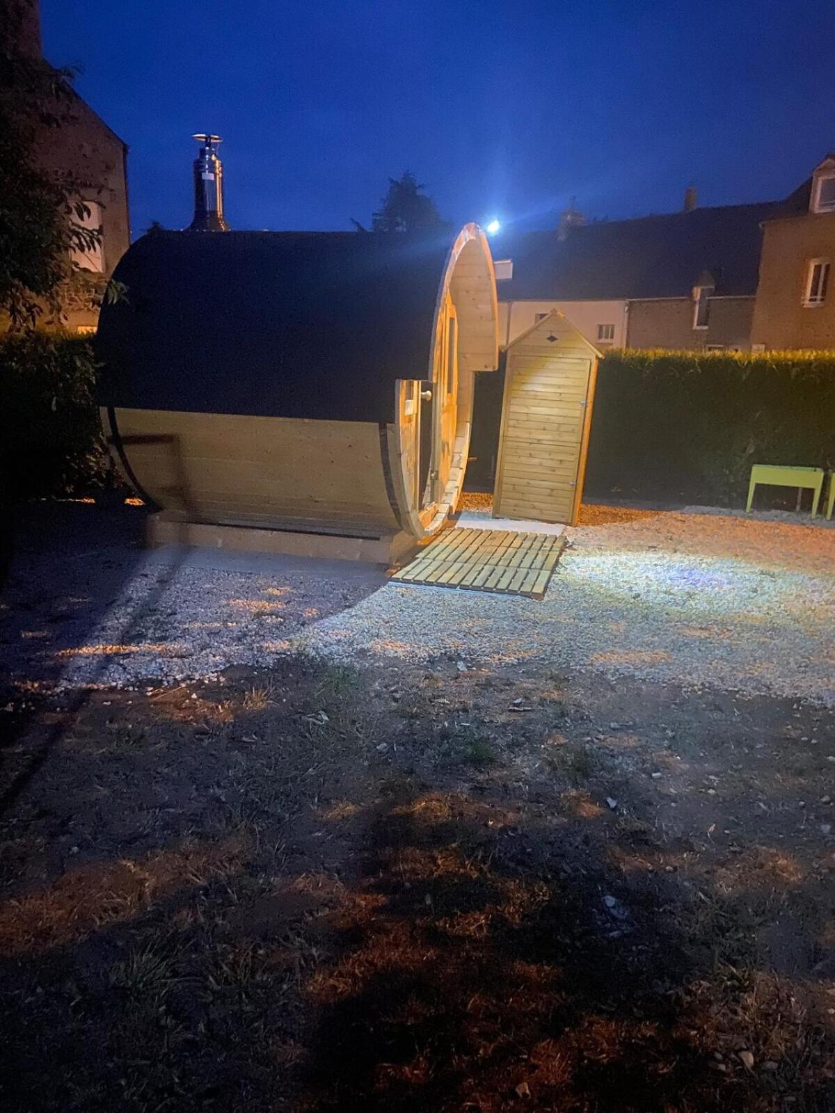 Gites Le Mont Desclos Saint Michel Beauvoir Szoba fotó